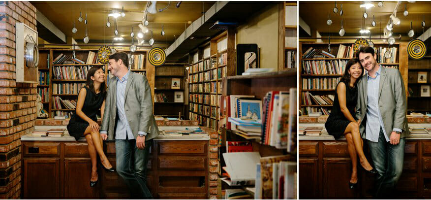 The Last Bookstore Engagement Downtown Los Angeles Kevin Le Vu Photography -4