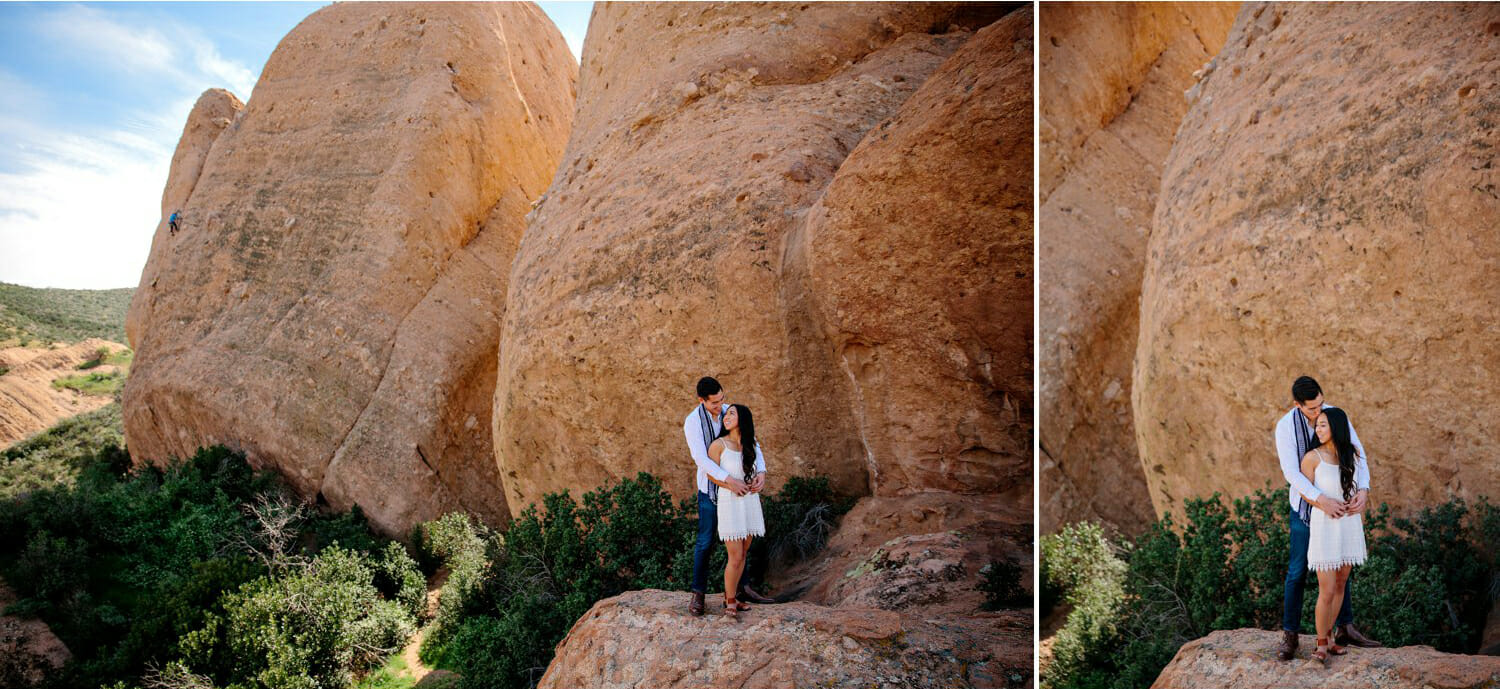 Rock Climbing Engagement Kevin Le Vu Photography14