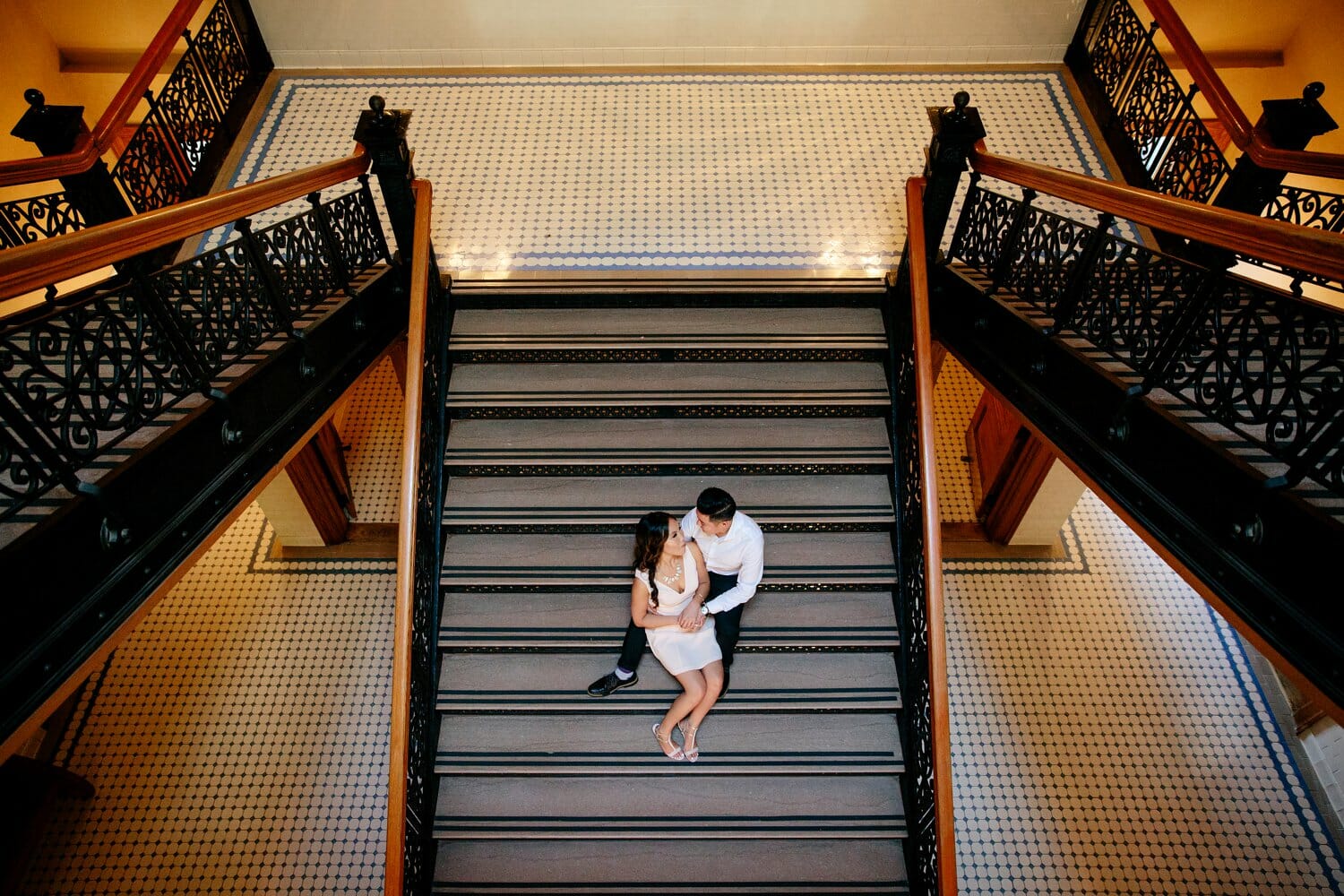Old Orange Country Courthouse Engagement Kevin Le Vu Photography5
